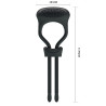 Pretty Love Anneau Vibrant Curitis Noir